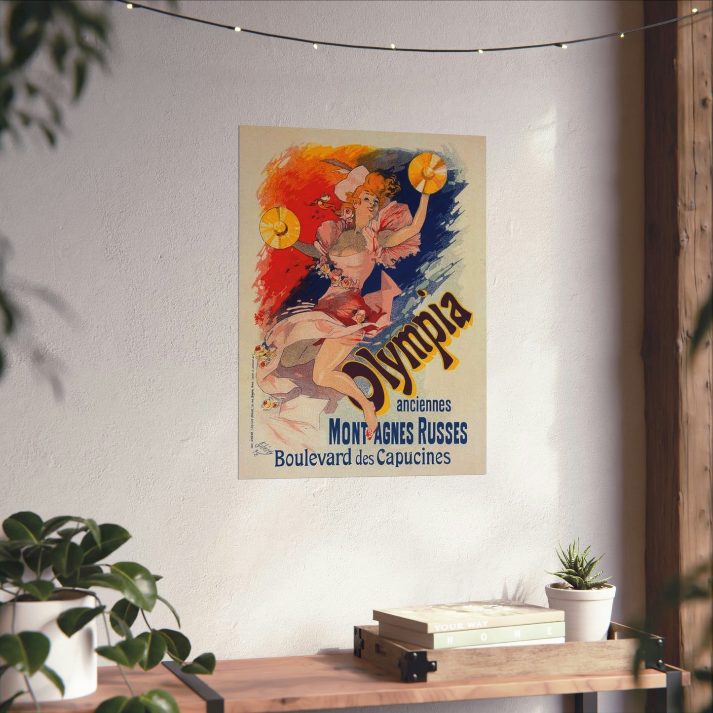 Affiche pour "Olympia". - Art nouveau public domain poster High Quality Matte Wall Art Poster for Home, Office, Classroom