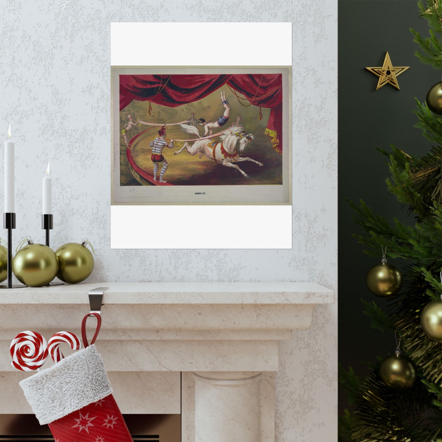 Banner act - Print, Library of Congress collection High Quality Matte Wall Art Poster for Home, Office, Classroom