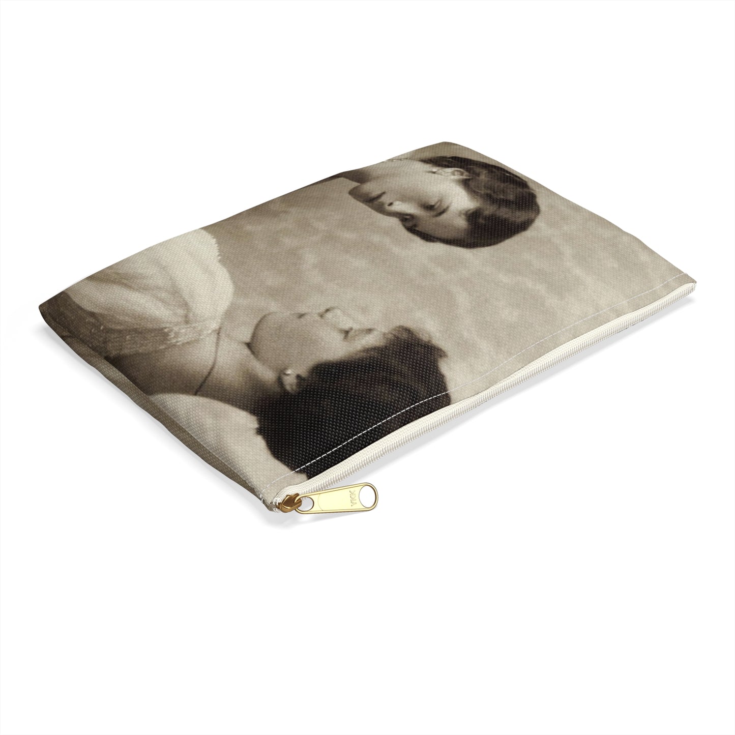Grand Duchesses Olga and Tatiana. 1913. Large Organizer Pouch with Black Zipper