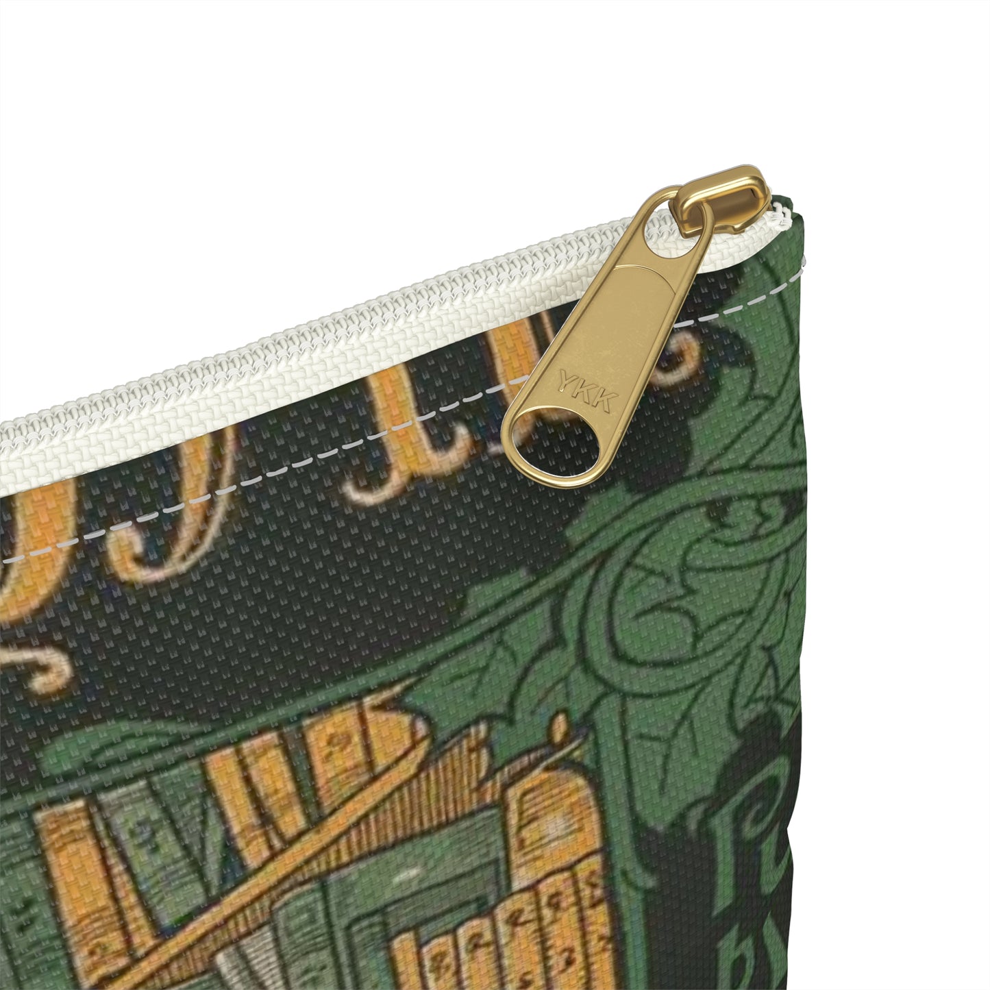 Louis Rhead - The bookman, Christmas number (2015646907) Large Organizer Pouch with Black Zipper