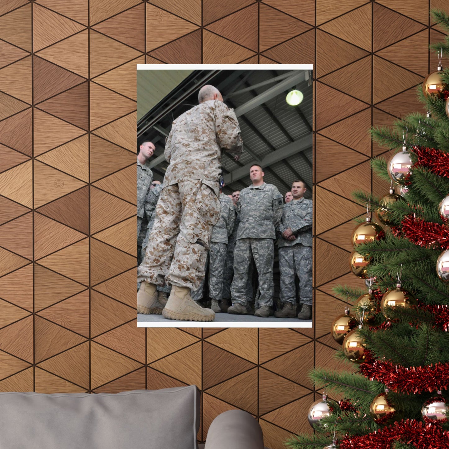 U.S. Navy Vice Adm. Mike LeFever, commander of the High Quality Matte Wall Art Poster for Home, Office, Classroom