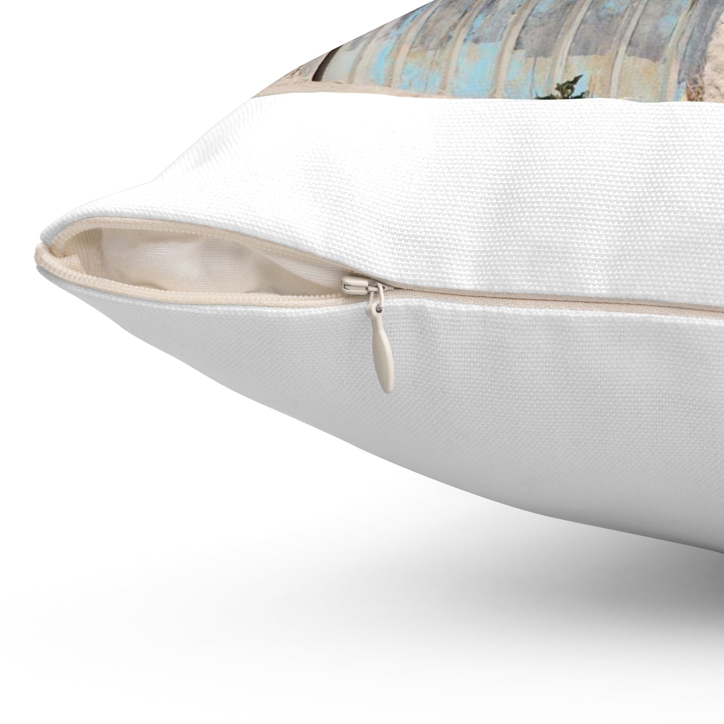 U.S. Army Sgt. Keith Keller, a combat engineer assigned Decorative Accent Square Pillow