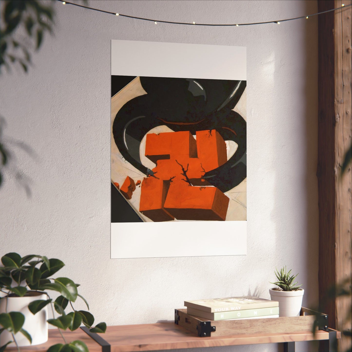 INF3-154 Give us the tools and ... Artist Frank Newbould (cropped) High Quality Matte Wall Art Poster for Home, Office, Classroom