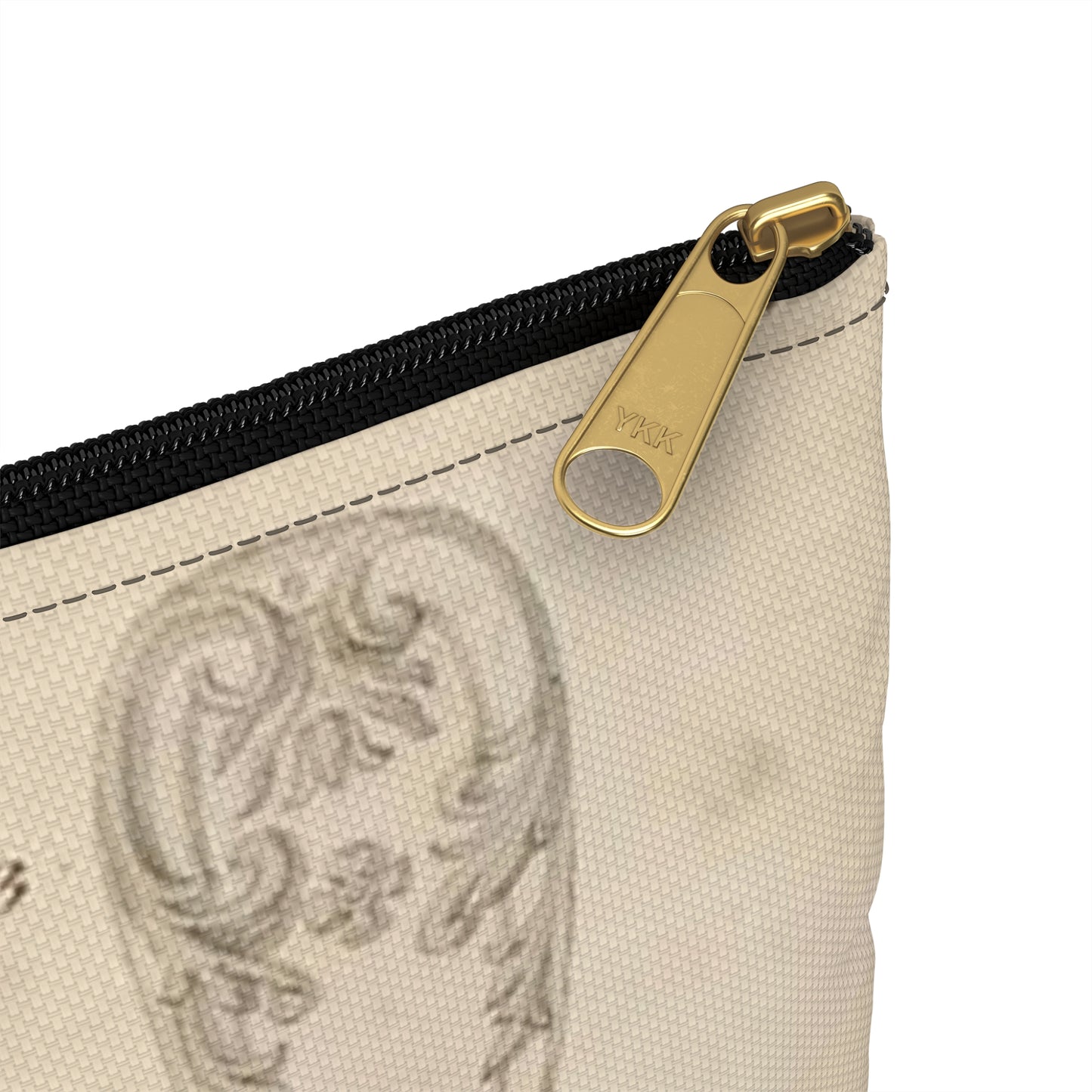 Patent drawing - Drawing of Design for Silver Forks Public domain image Large Organizer Pouch with Black Zipper