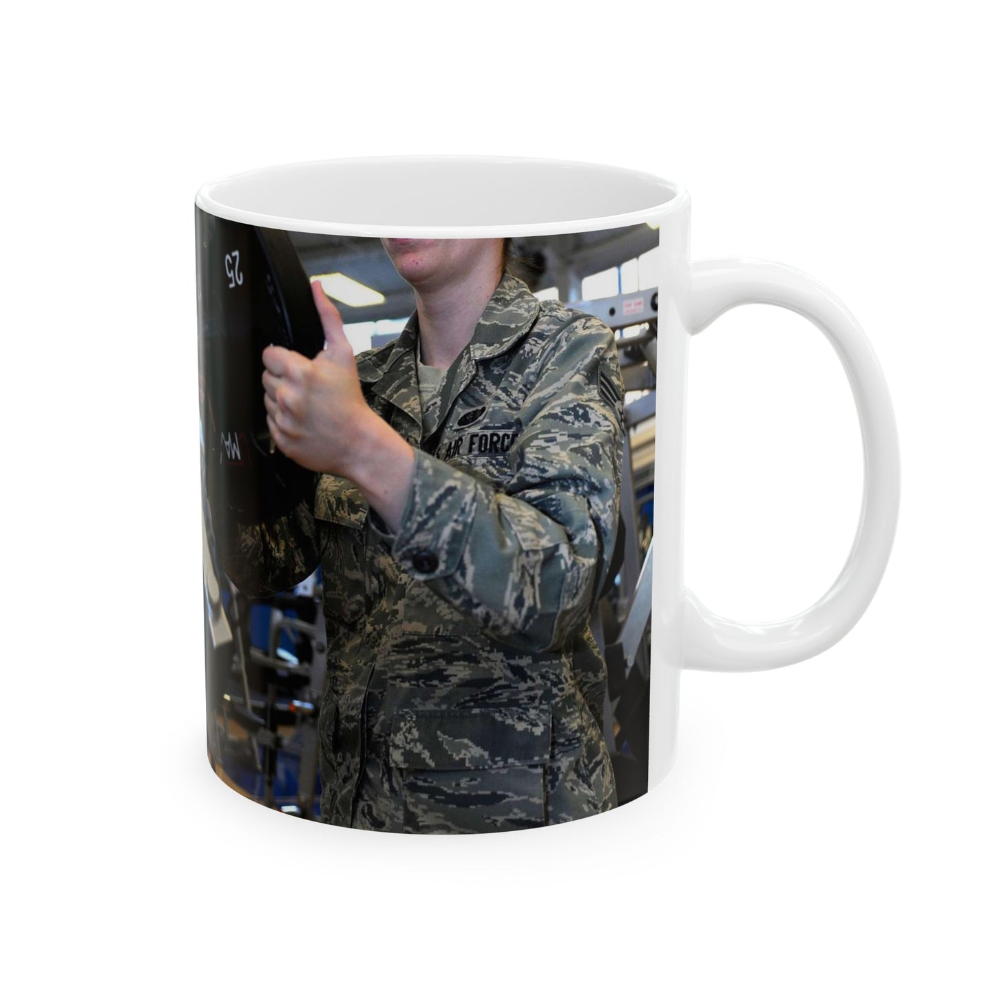 Senior Airman Cassandra Bridges, 28th Force Support Beautiful Novelty Ceramic Coffee Mug 11oz