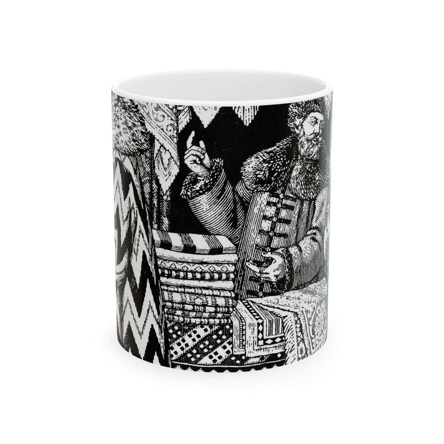 Ivan Bilibin 276 - Art nouveau public domain image Beautiful Novelty Ceramic Coffee Mug 11oz