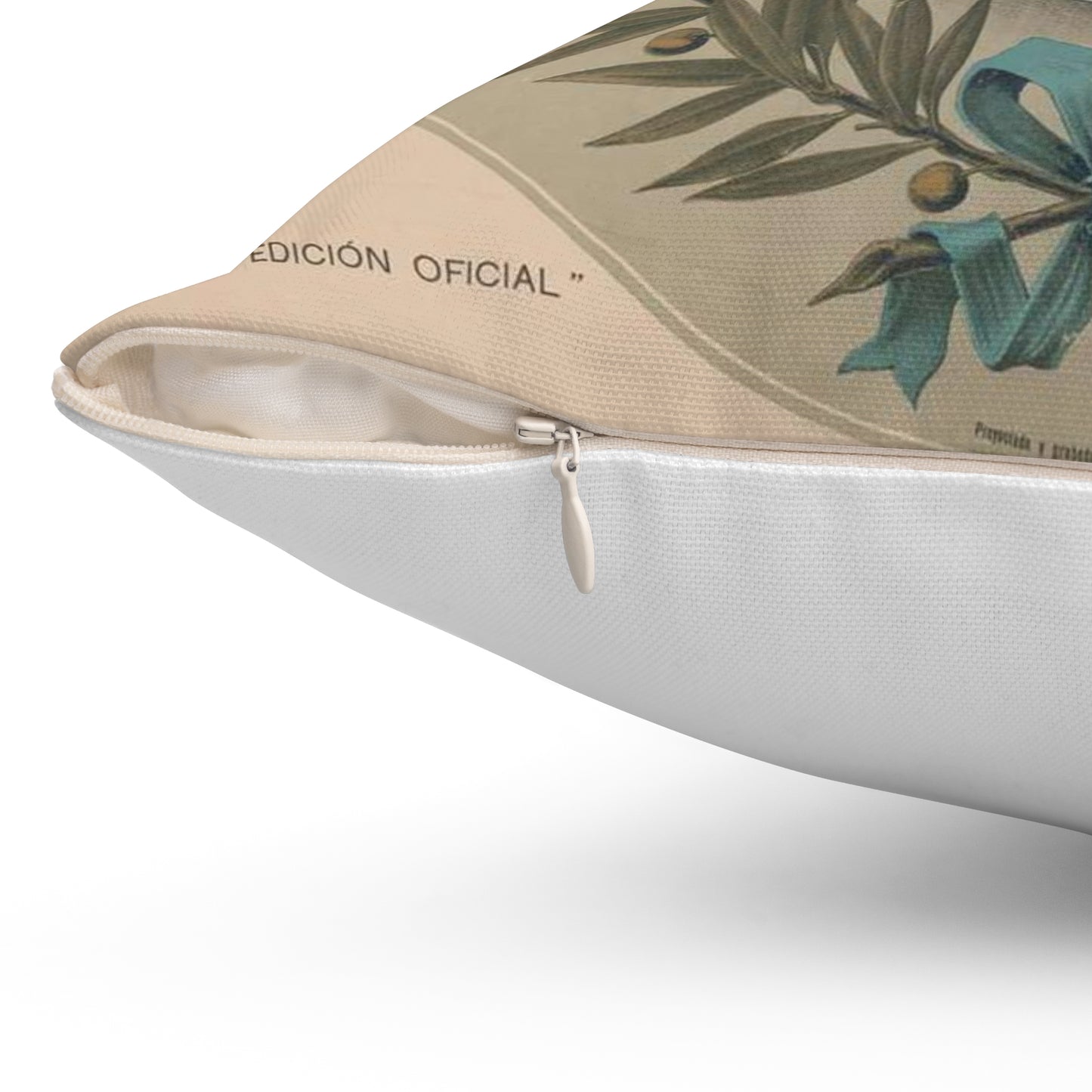 Patron oficial del escudo de armas de la Republica Oriental del Uruguay Decorative Accent Square Pillow