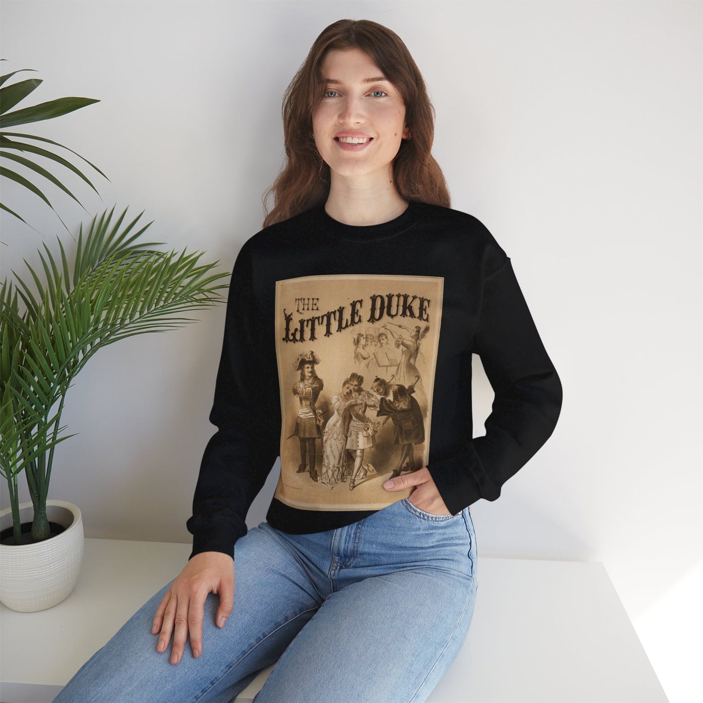 The little duke, American vaudeville and popular entertainment 1870 1920 Black Heavy Blend Adult Crew Neck SweatShirt