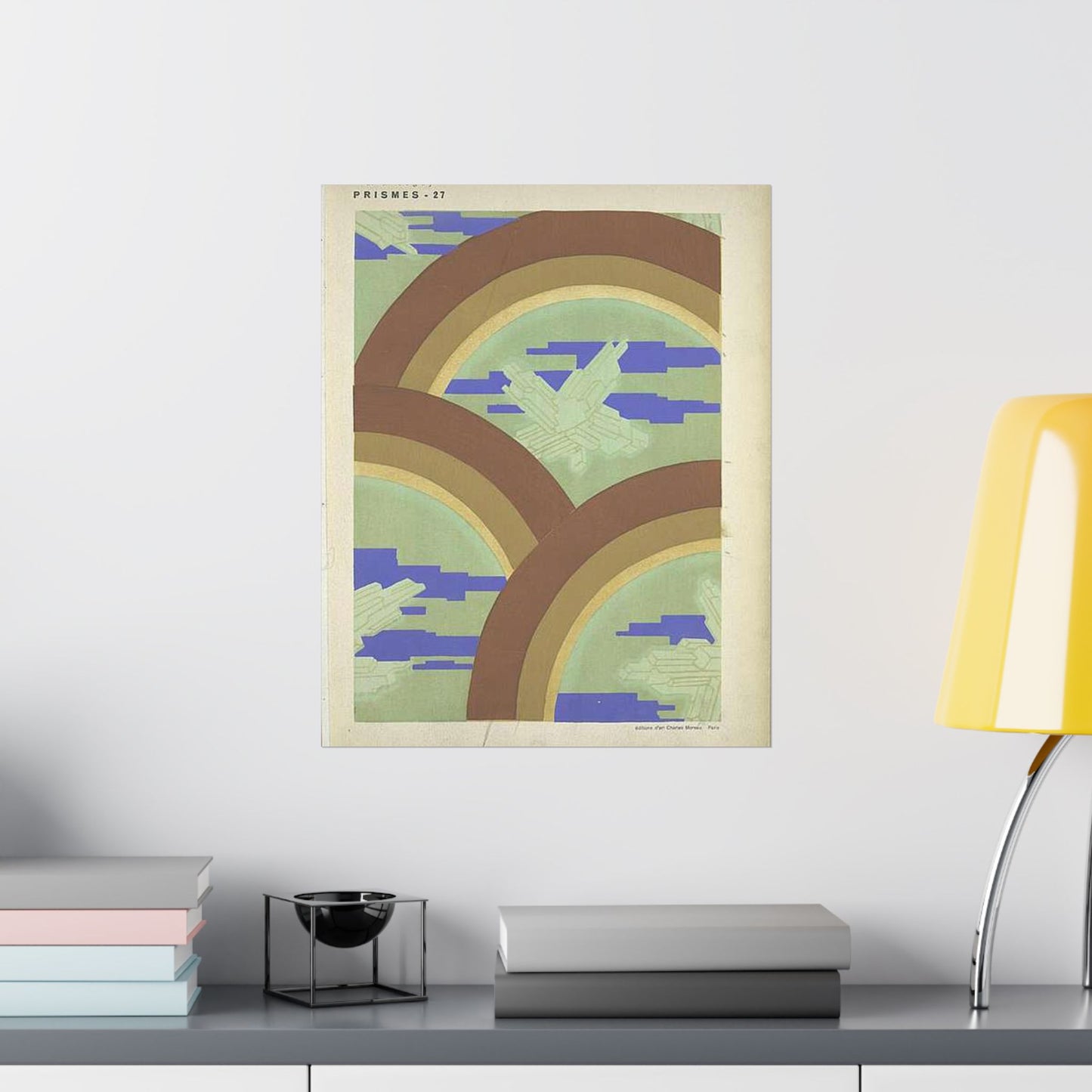 Prismes - EA Séguy - 1933 - page 29 High Quality Matte Wall Art Poster for Home, Office, Classroom