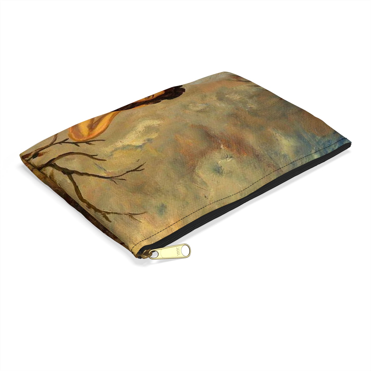 Portrait of Rose Marie 1975.113 1a Large Organizer Pouch with Black Zipper