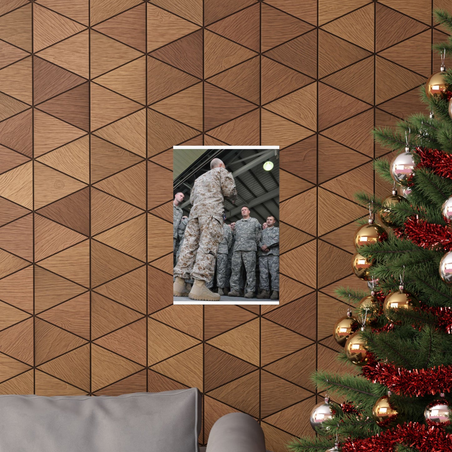 U.S. Navy Vice Adm. Mike LeFever, commander of the High Quality Matte Wall Art Poster for Home, Office, Classroom