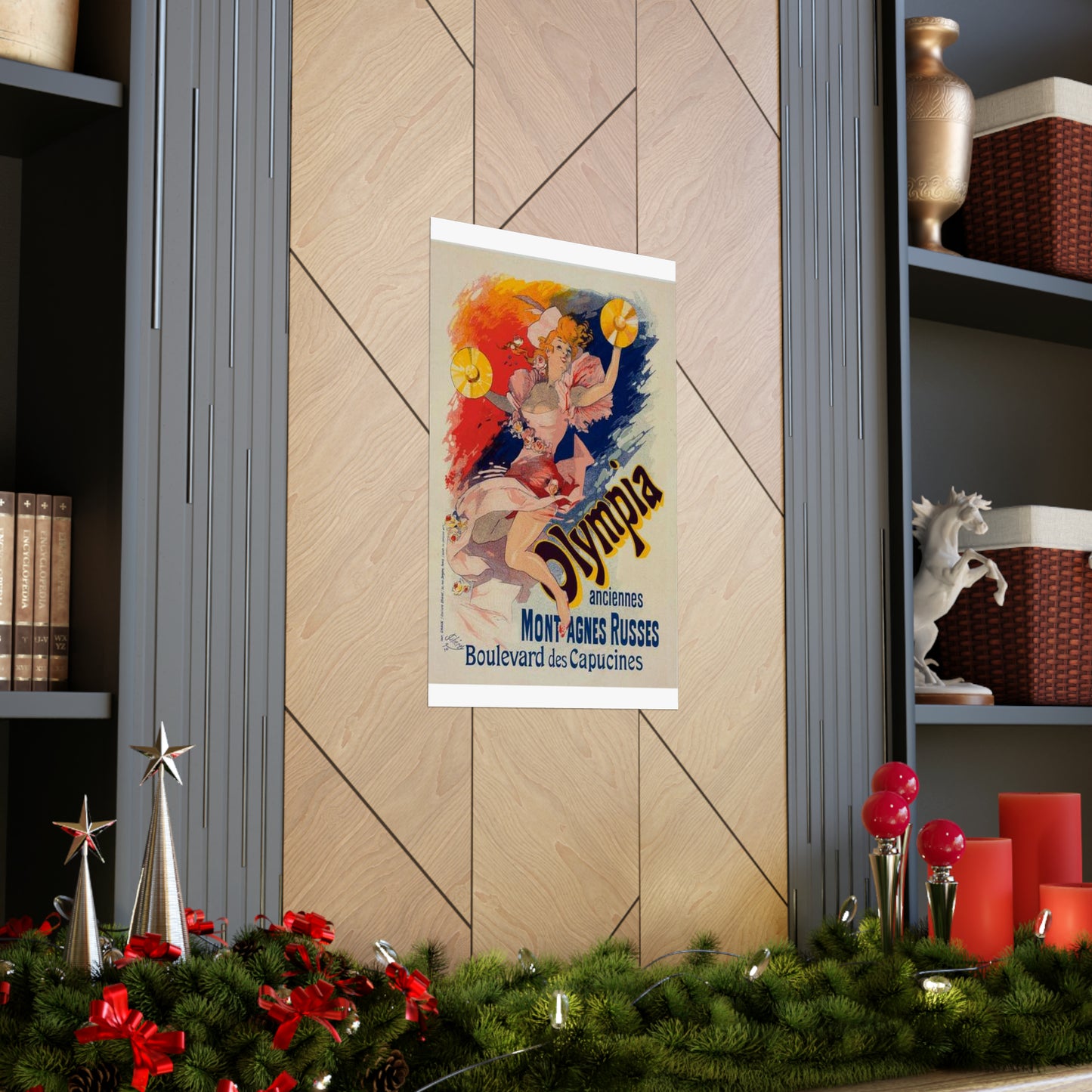 Affiche pour "Olympia". - Art nouveau public domain poster High Quality Matte Wall Art Poster for Home, Office, Classroom