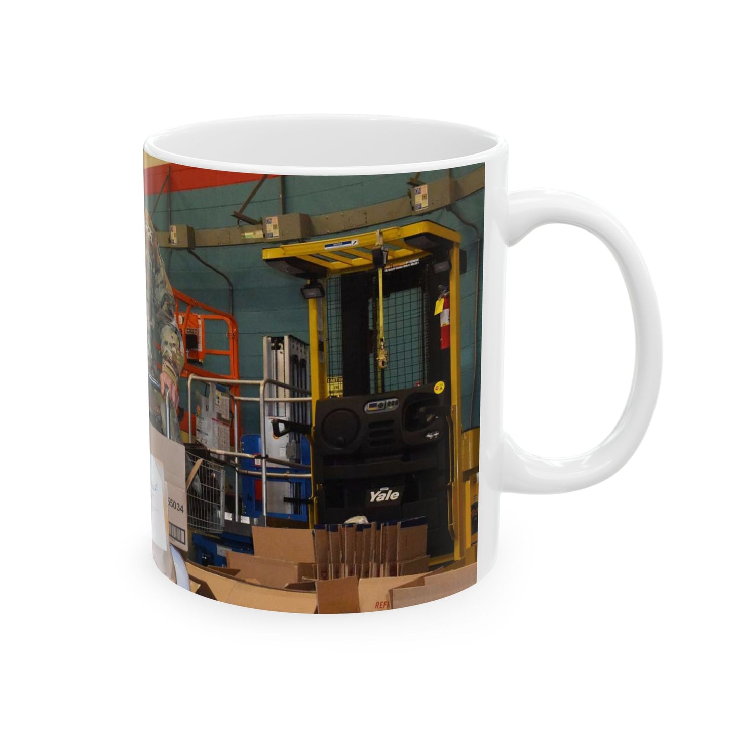 Master Sgt. Jeremiah Carley, of the 9 Maintenance Squadron, Beautiful Novelty Ceramic Coffee Mug 11oz