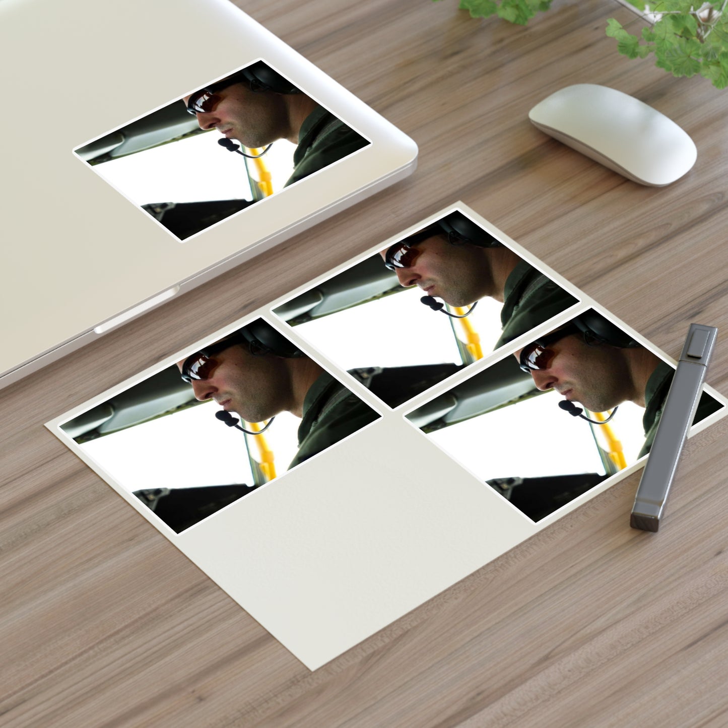 Capt. Michael Bermensolo, a pilot from the 151st Air Laminated UV Protective Vinyl Stickers