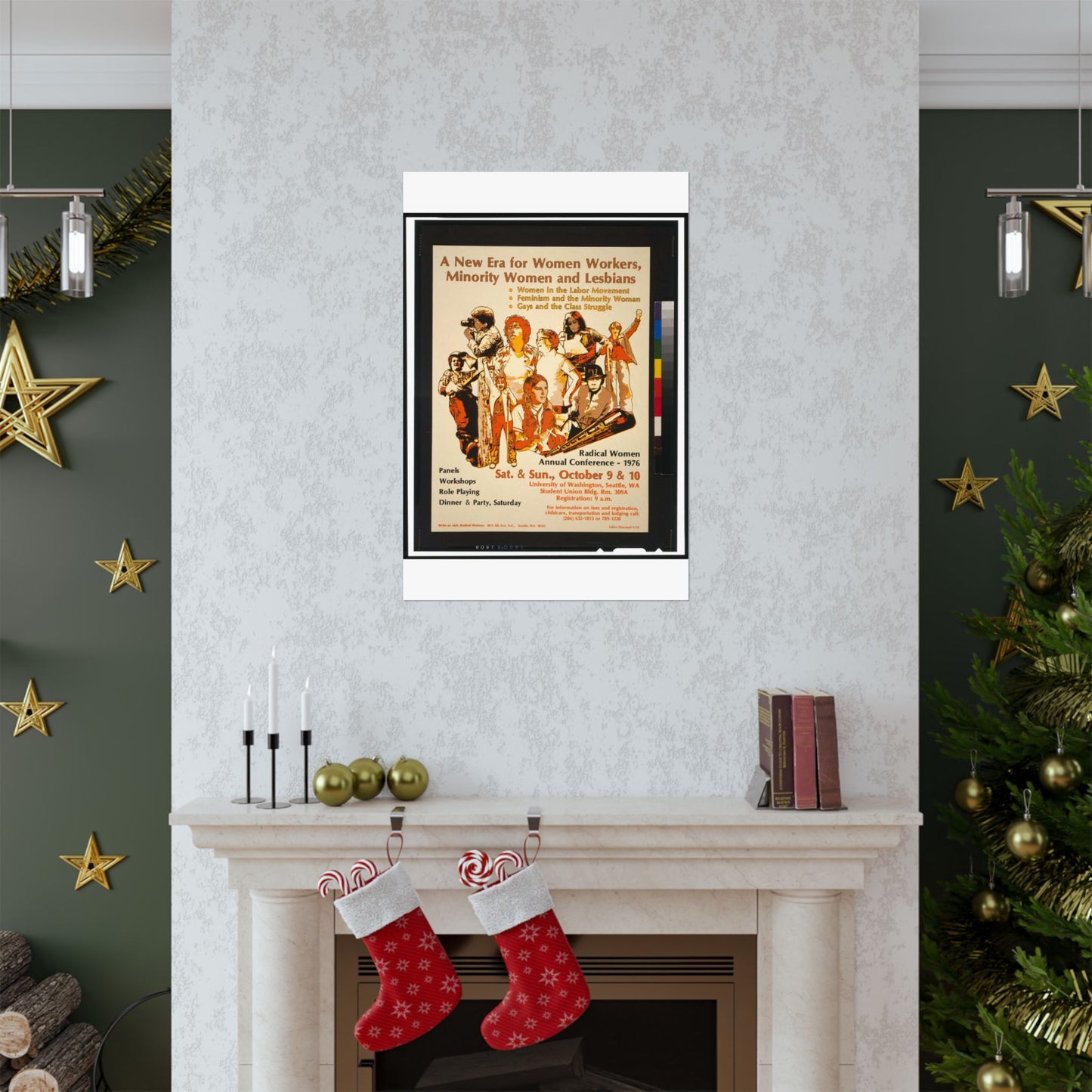 A new era for women workers, minority women and lesbians High Quality Matte Wall Art Poster for Home, Office, Classroom