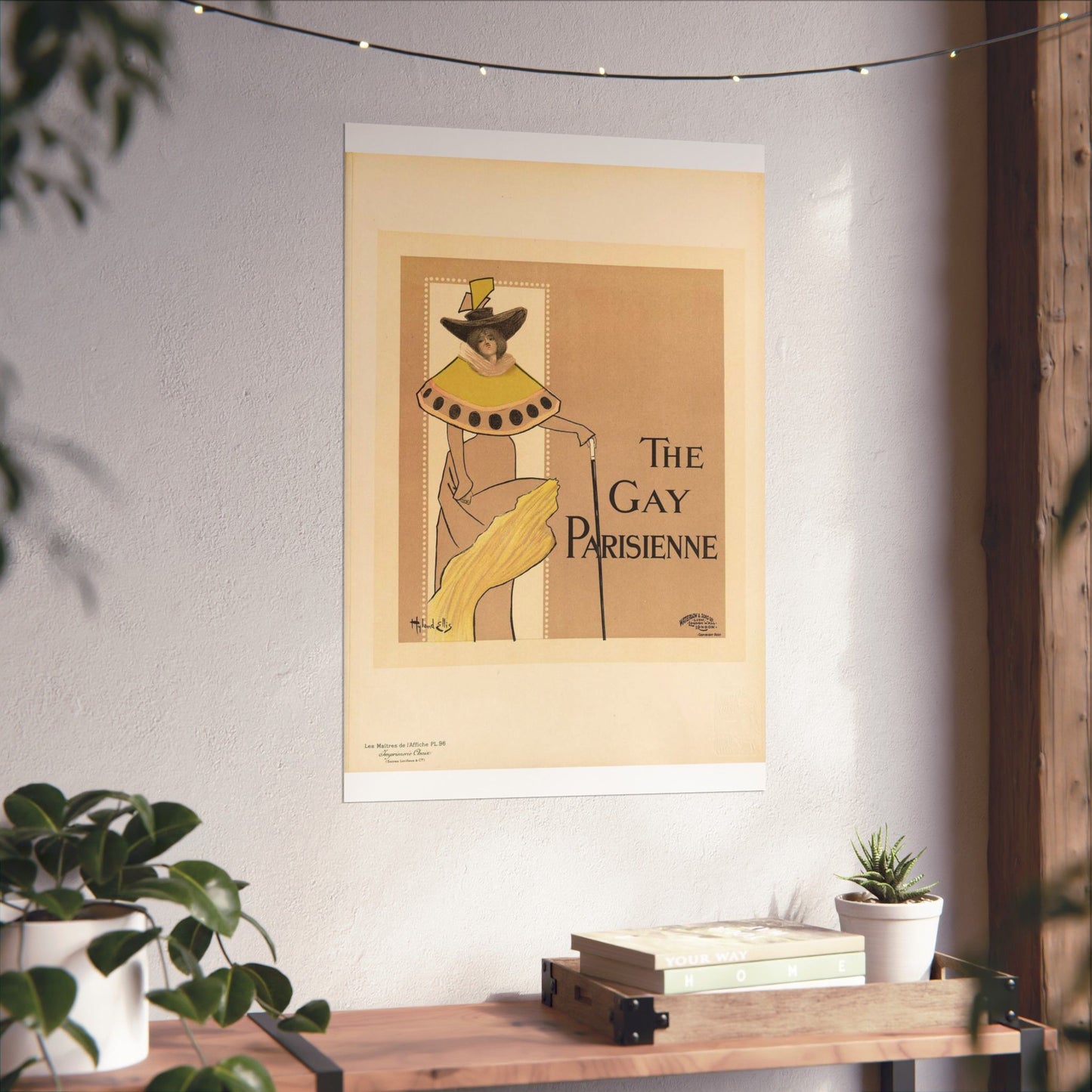 Maîtres de l'affiche V 2 - Pl 96 - Fred Hyland - Leigh Ellis High Quality Matte Wall Art Poster for Home, Office, Classroom