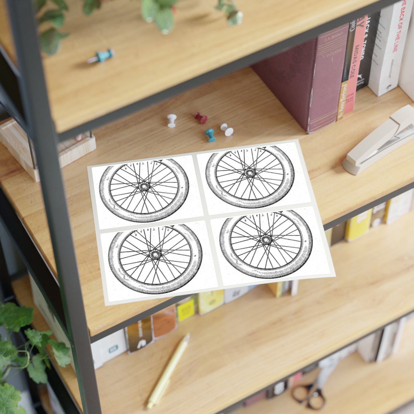 Patent drawing - Patent 573907 Public domain image Laminated UV Protective Vinyl Stickers