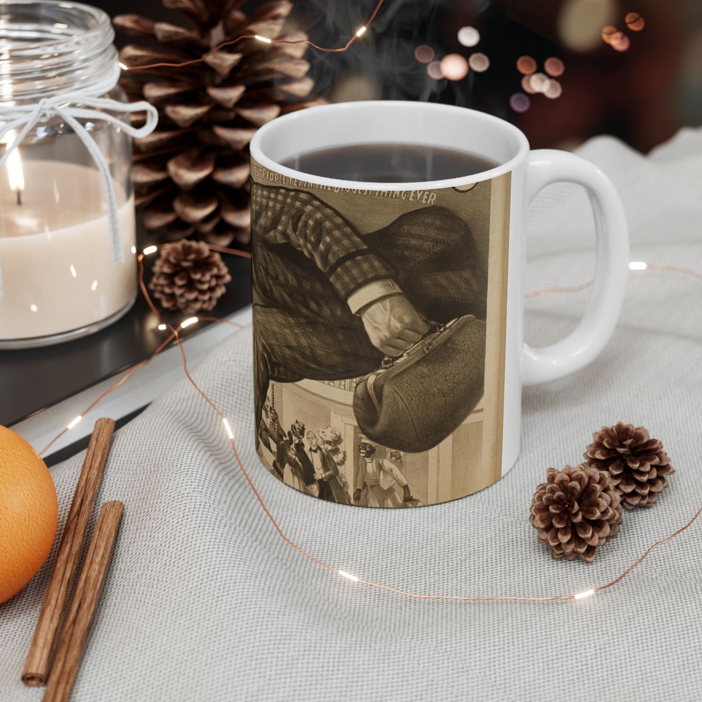 Royal Lilliputians the littlest people yet in the biggest thing ever. Beautiful Novelty Ceramic Coffee Mug 11oz