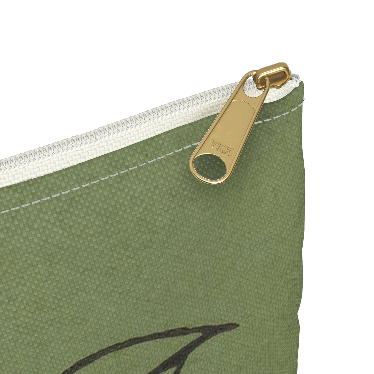Gerrit Willem Dijsselhof - Vignet met vijf flamingo's Large Organizer Pouch with Black Zipper