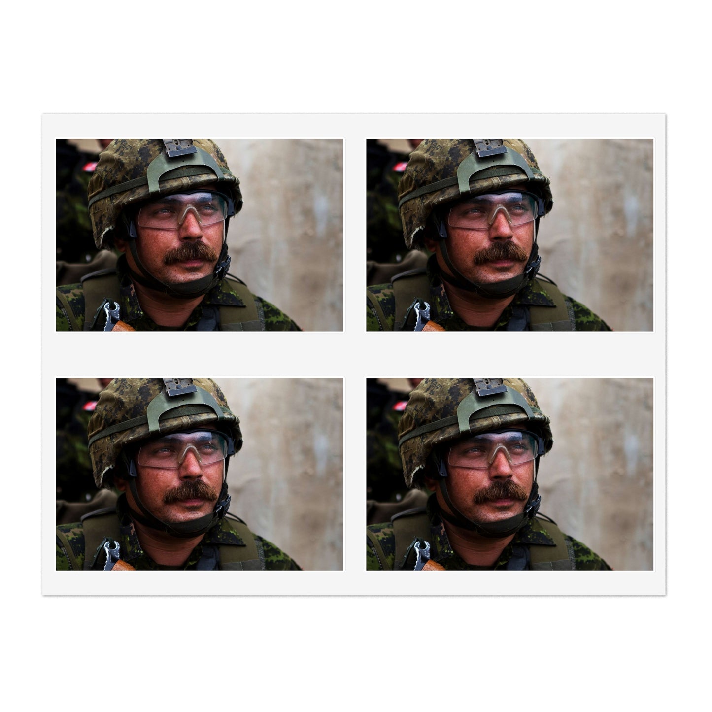 Cpl. Dean Disotell, a heavy-machine gunner with Company Laminated UV Protective Vinyl Stickers