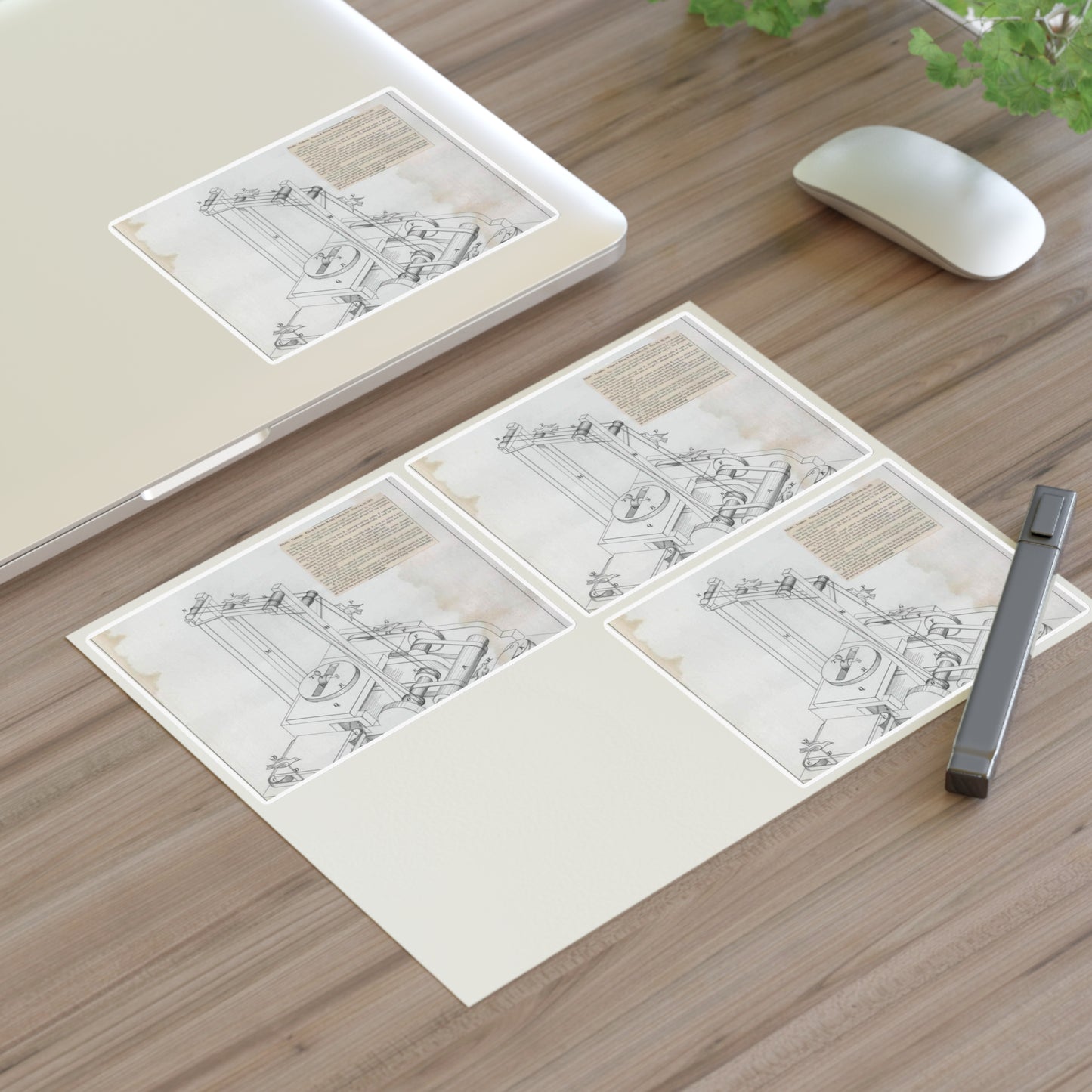 Patent drawing - for W. H. Broden's Target Public domain image Laminated UV Protective Vinyl Stickers