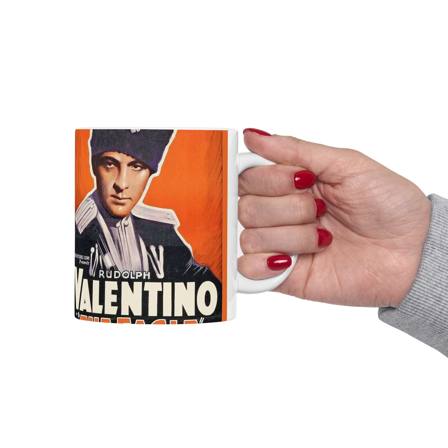 The-Eagle-1925-Rudolph-Valentino Beautiful Novelty Ceramic Coffee Mug 11oz