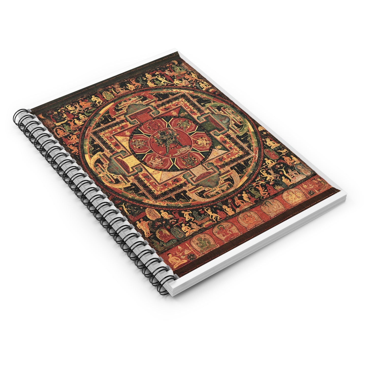 Chakrasamvara Mandala, Nepal, Kathmandu valley Spiral Bound Ruled Notebook with Printed Cover