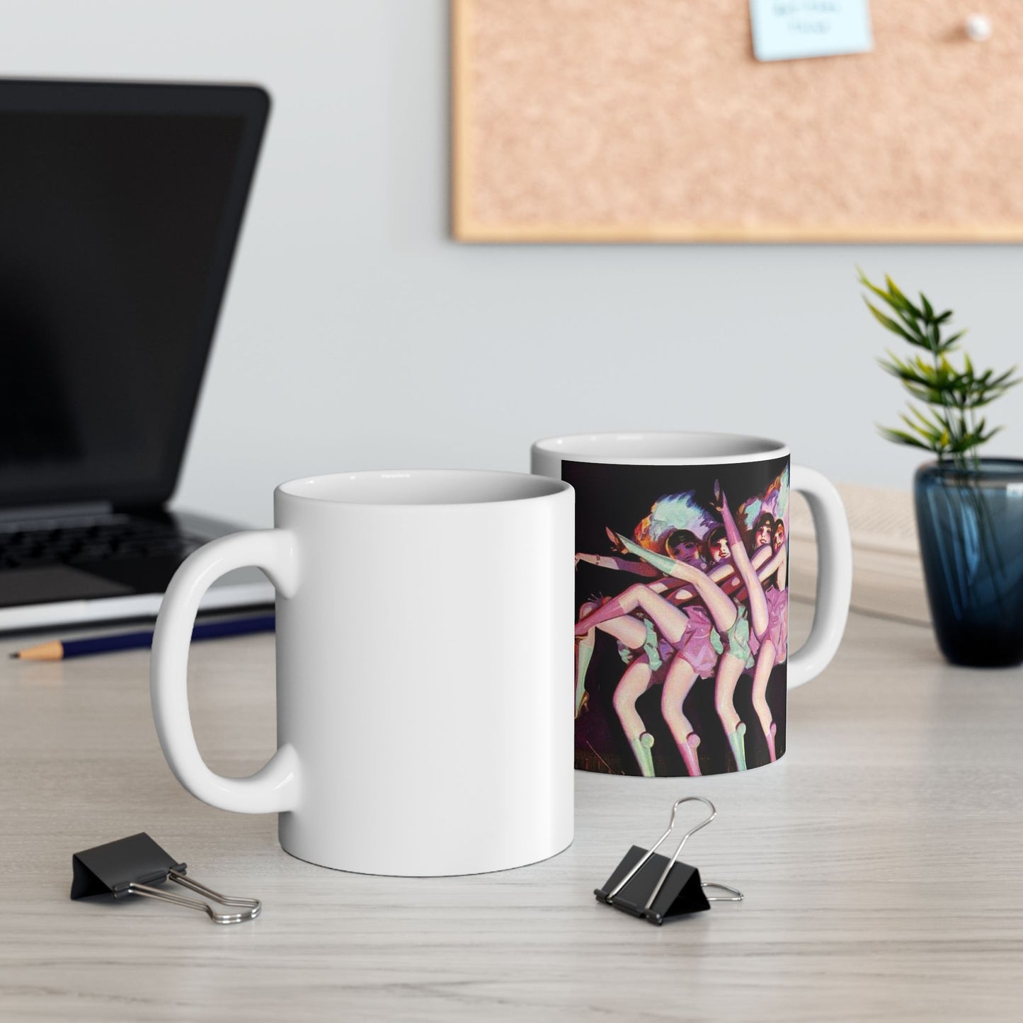 JudgeMagazine18Oct1924 - Art Deco public domain image Beautiful Novelty Ceramic Coffee Mug 11oz