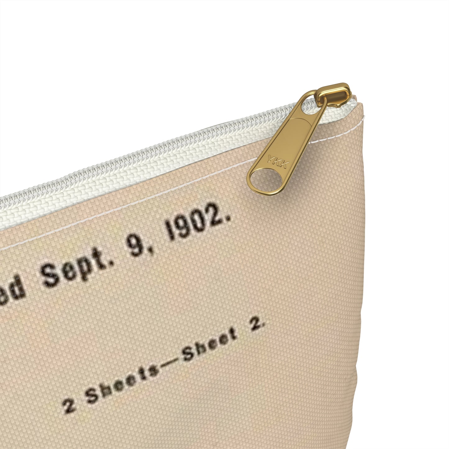 Patent drawing - Drawing for a Submarine Boat Public domain image Large Organizer Pouch with Black Zipper