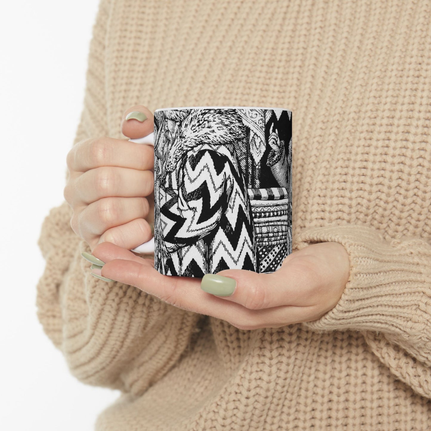 Ivan Bilibin 276 - Art nouveau public domain image Beautiful Novelty Ceramic Coffee Mug 11oz