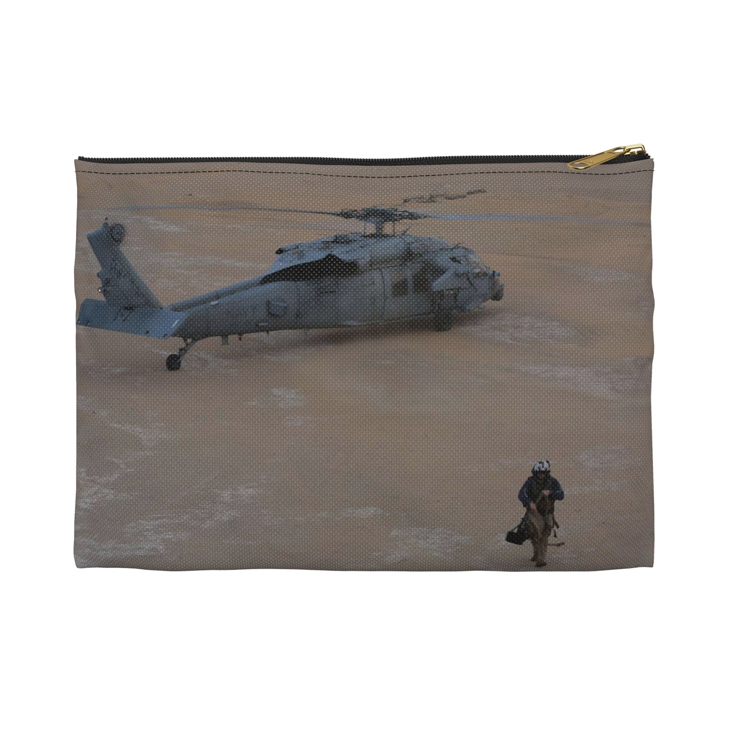 U.S. Navy Petty Officer 1st Class Douglas Crisp, leading Large Organizer Pouch with Black Zipper