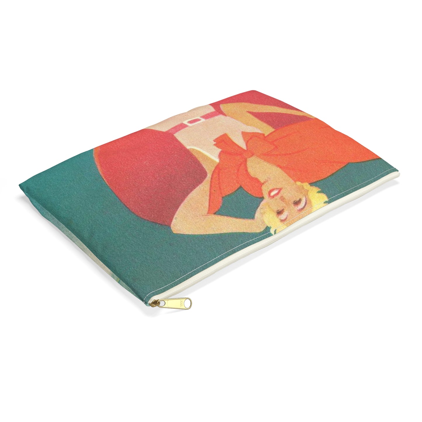 Jupp Wiertz - Zoppot, das Weltbad an der Ostsee Large Organizer Pouch with Black Zipper