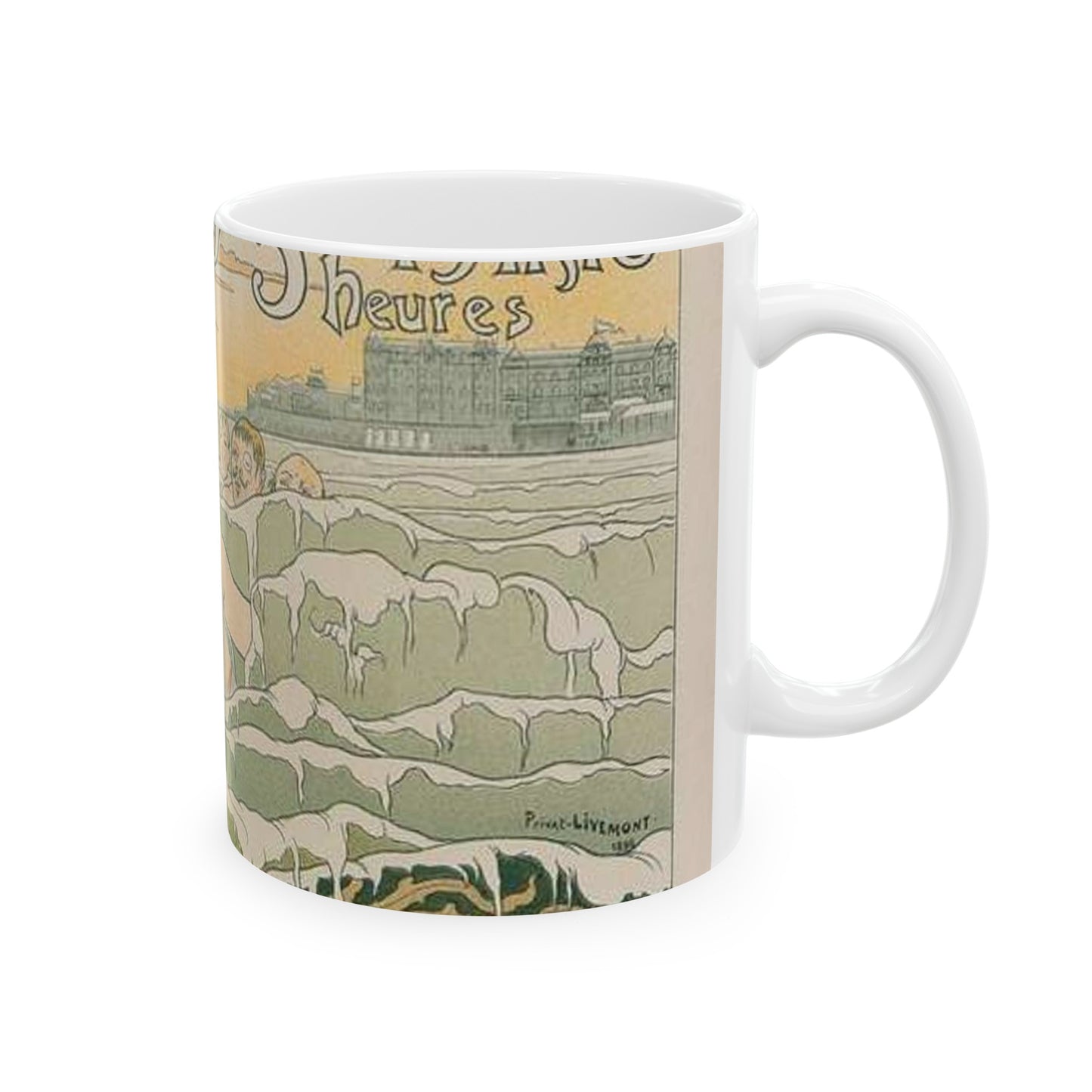 Affiche belge pour le "Casino de Cabourg". Beautiful Novelty Ceramic Coffee Mug 11oz