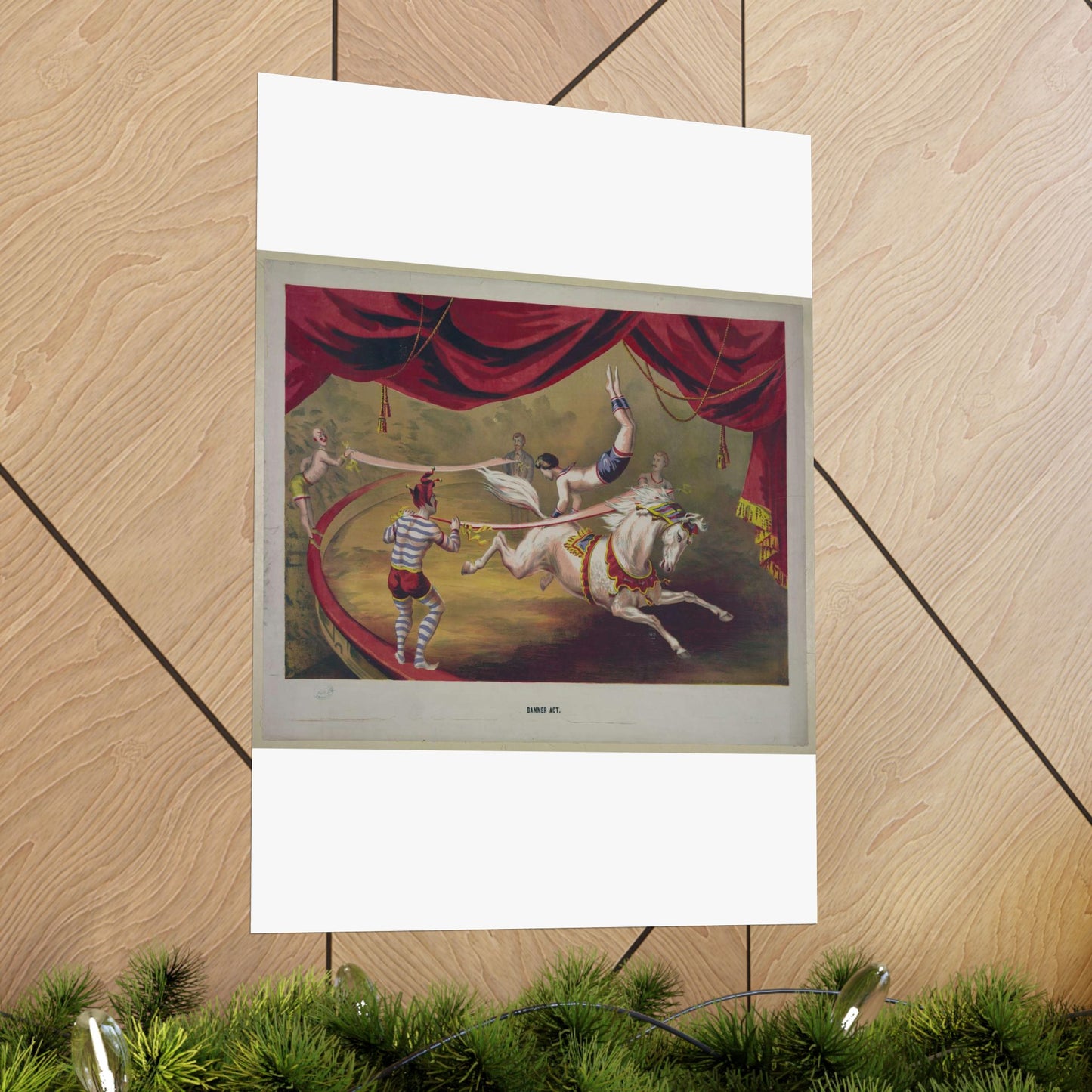 Banner act - Print, Library of Congress collection High Quality Matte Wall Art Poster for Home, Office, Classroom