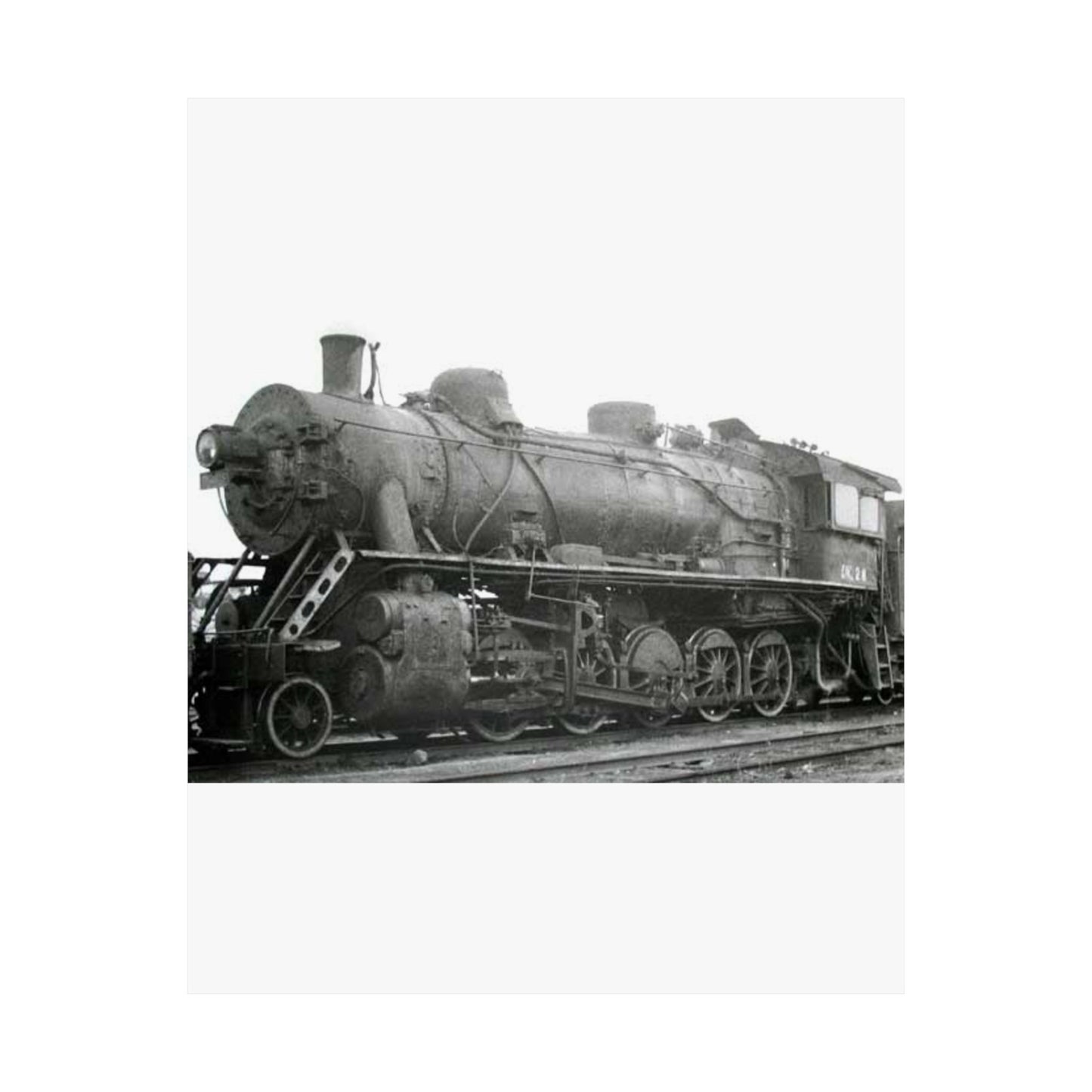 China Railways DK1 2x - Steam locomotive, Public domain image High Quality Matte Wall Art Poster for Home, Office, Classroom