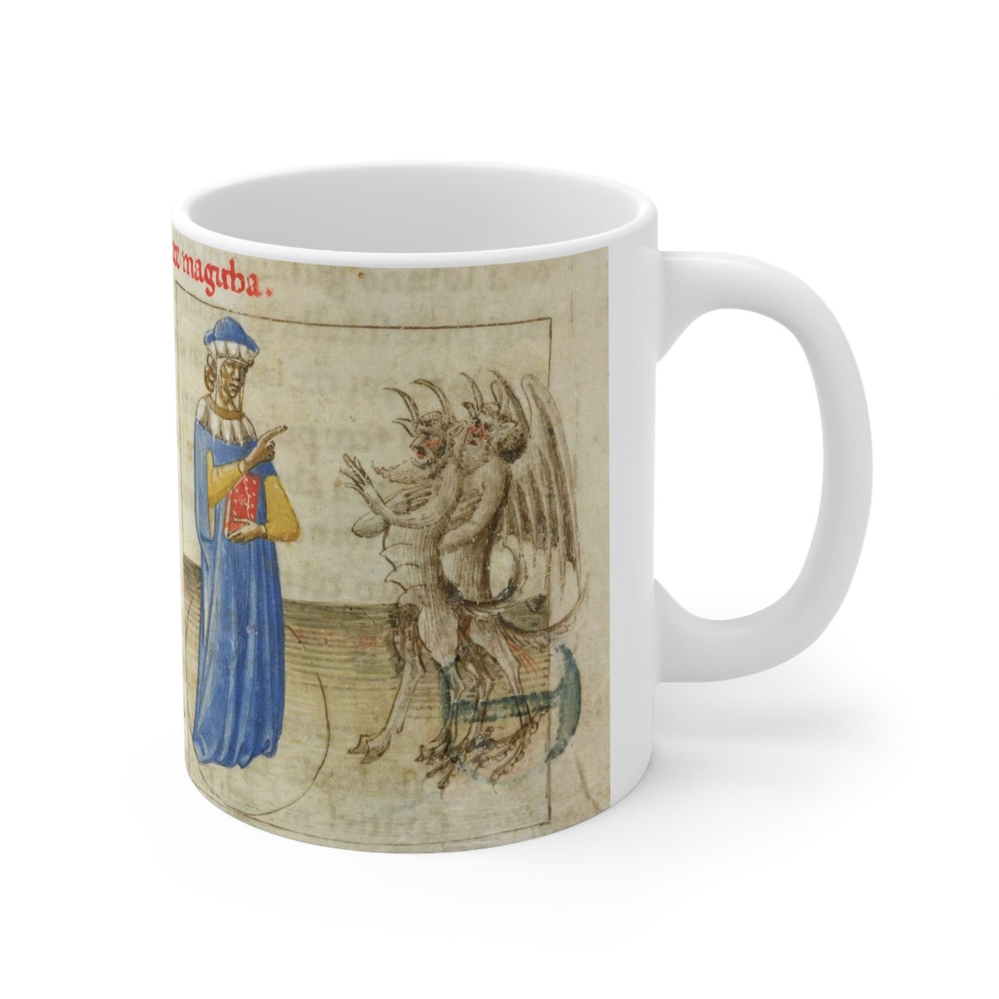 Zoroaster from BL YT 28, f. 51 - Public domain dedication image Beautiful Novelty Ceramic Coffee Mug 11oz