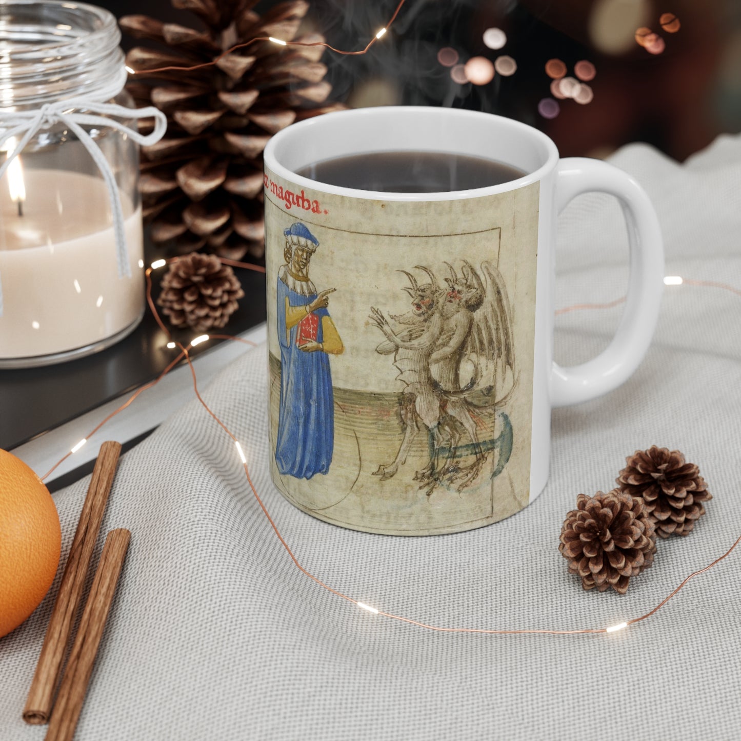 Zoroaster from BL YT 28, f. 51 - Public domain dedication image Beautiful Novelty Ceramic Coffee Mug 11oz