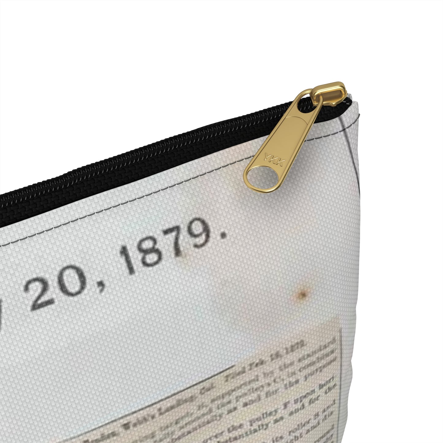 Patent drawing - for W. H. Broden's Target Public domain image Large Organizer Pouch with Black Zipper