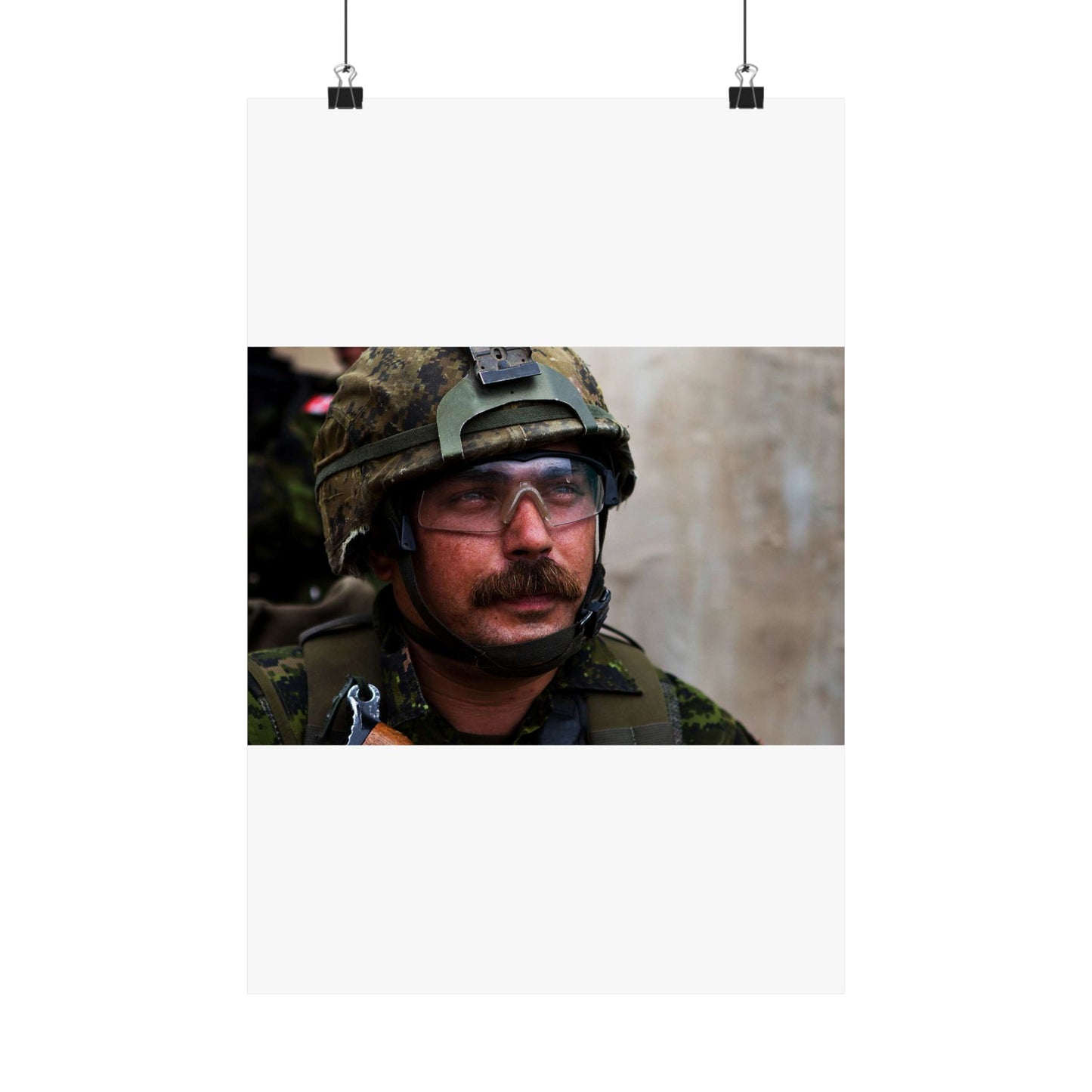 Cpl. Dean Disotell, a heavy-machine gunner with Company High Quality Matte Wall Art Poster for Home, Office, Classroom