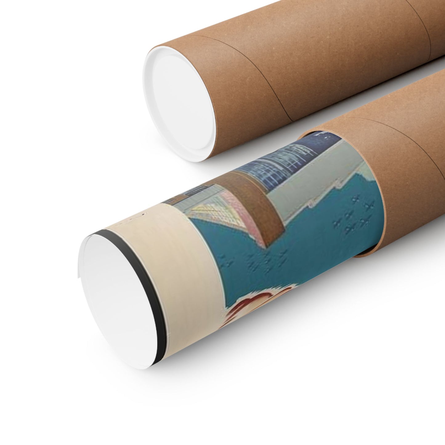 Our Answer All-Out Production, Canada, WWII Propaganda Poster High Quality Matte Wall Art Poster for Home, Office, Classroom