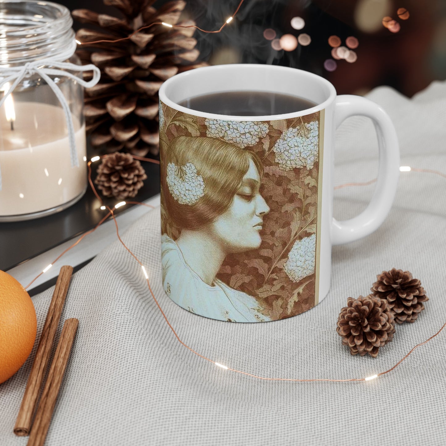 Paul Emile Berthon - Dessin original pour les "Maîtres de l'Affiche". Beautiful Novelty Ceramic Coffee Mug 11oz
