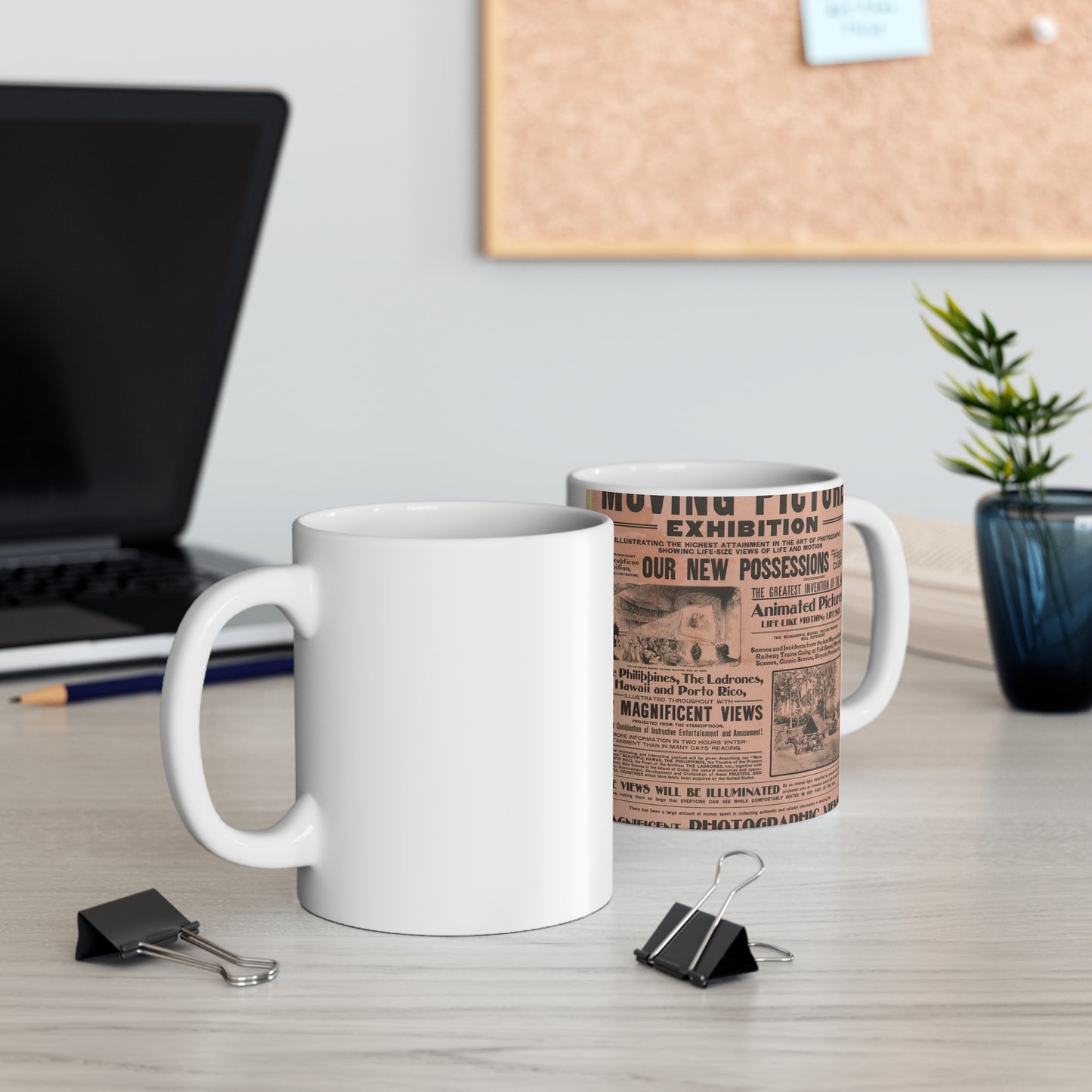A wonderful animated or moving picture exhibition ... our new possessions ... The Philippines, the Ladrones, Hawaii and Porto Rico, illustrated ... Beautiful Novelty Ceramic Coffee Mug 11oz