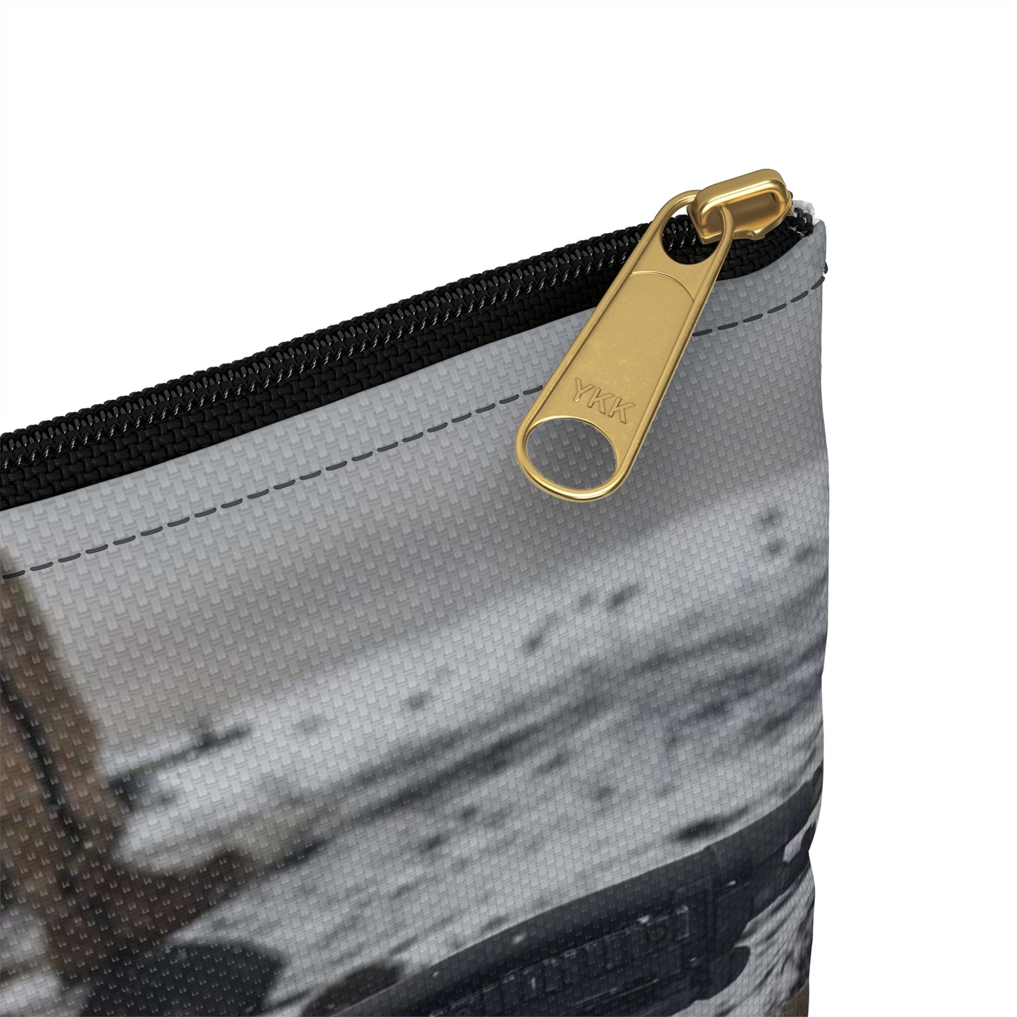 U.S. Marine Corps Lance Cpl. Jimmy Medders, a machine Large Organizer Pouch with Black Zipper