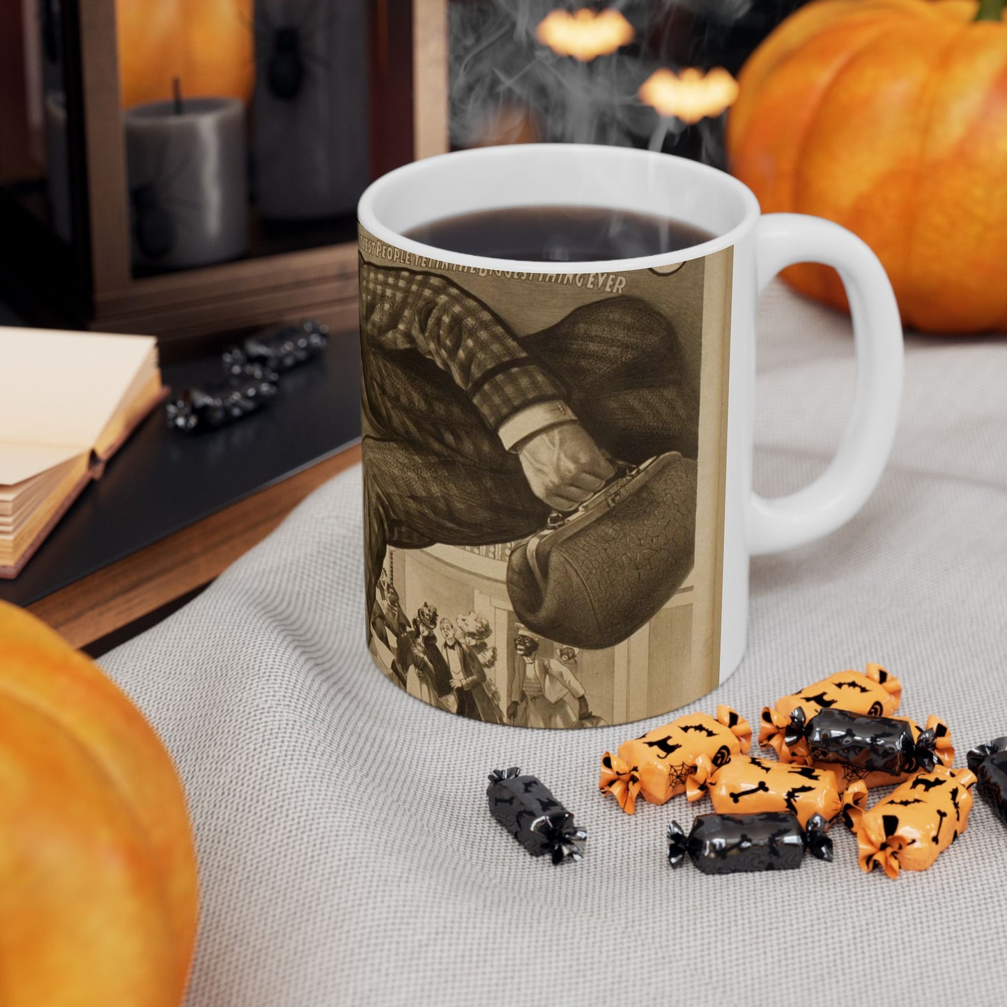 Royal Lilliputians the littlest people yet in the biggest thing ever. Beautiful Novelty Ceramic Coffee Mug 11oz