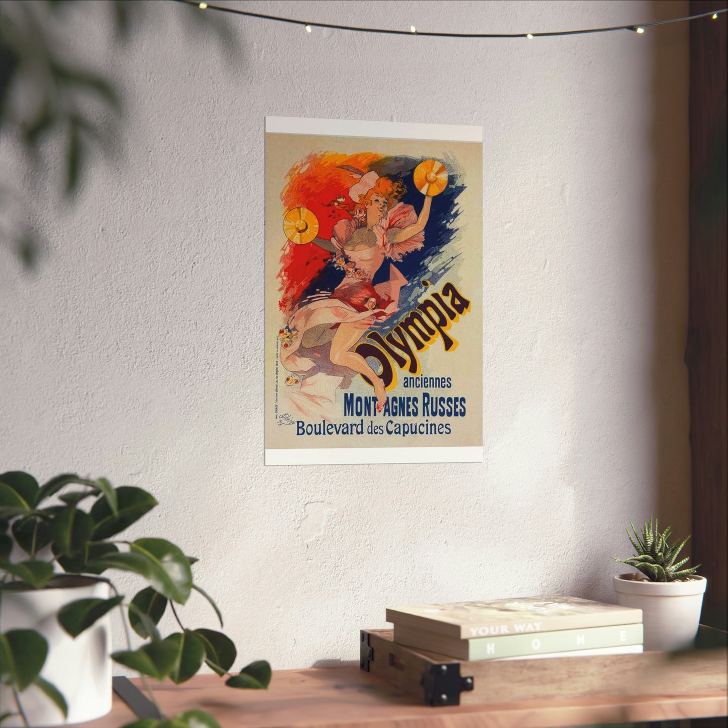 Affiche pour "Olympia". - Art nouveau public domain poster High Quality Matte Wall Art Poster for Home, Office, Classroom
