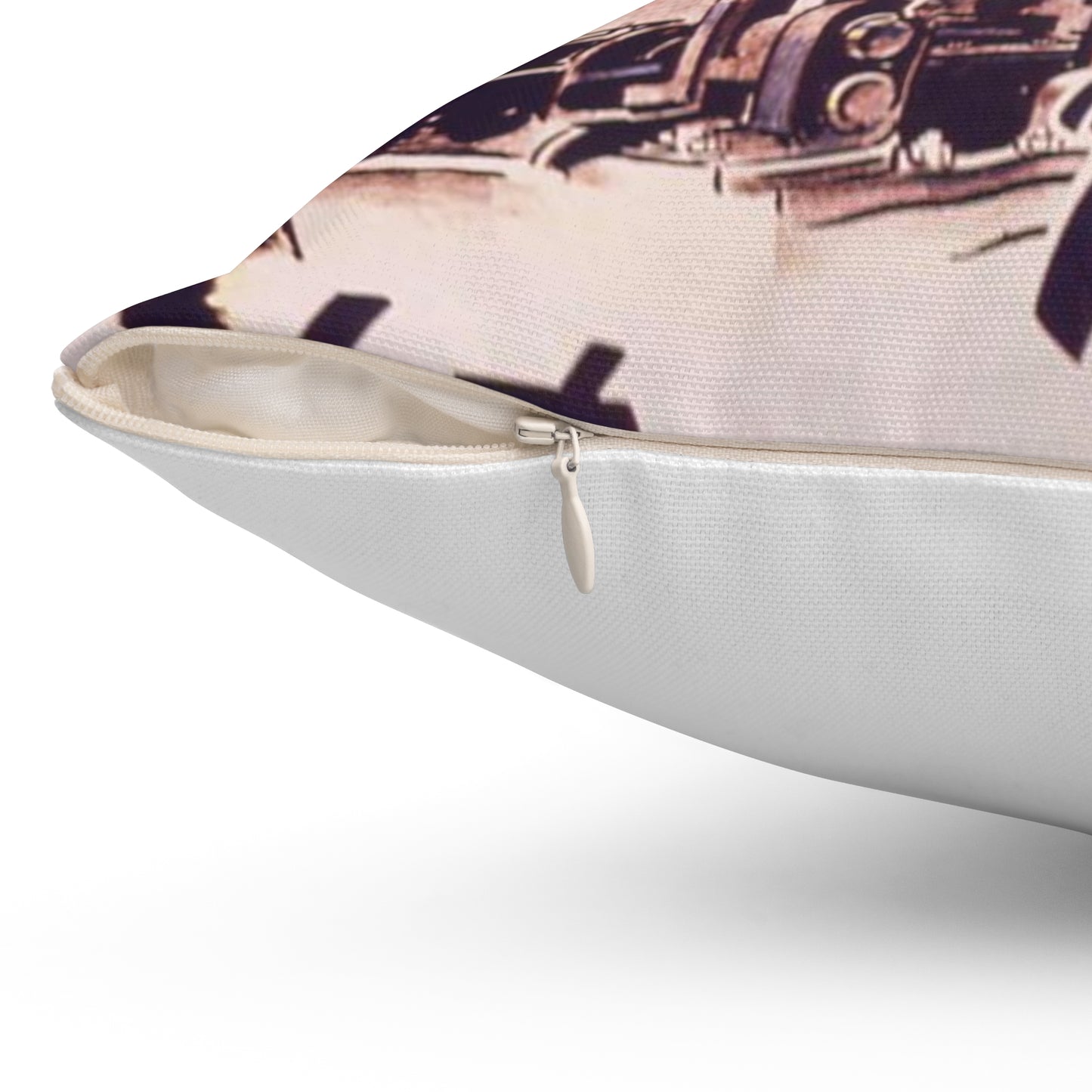 "Count On Us^ We Won't Let You Down" - NARA - 514091 Decorative Accent Square Pillow