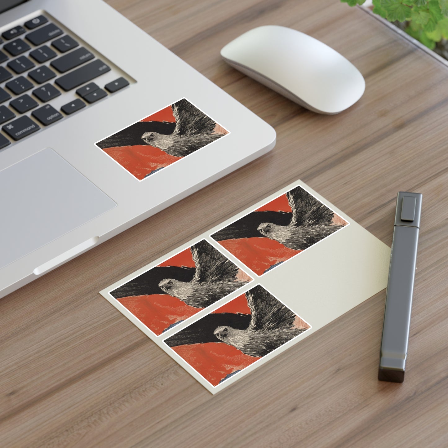 July Scribner's, "The United States will pay." Laminated UV Protective Vinyl Stickers
