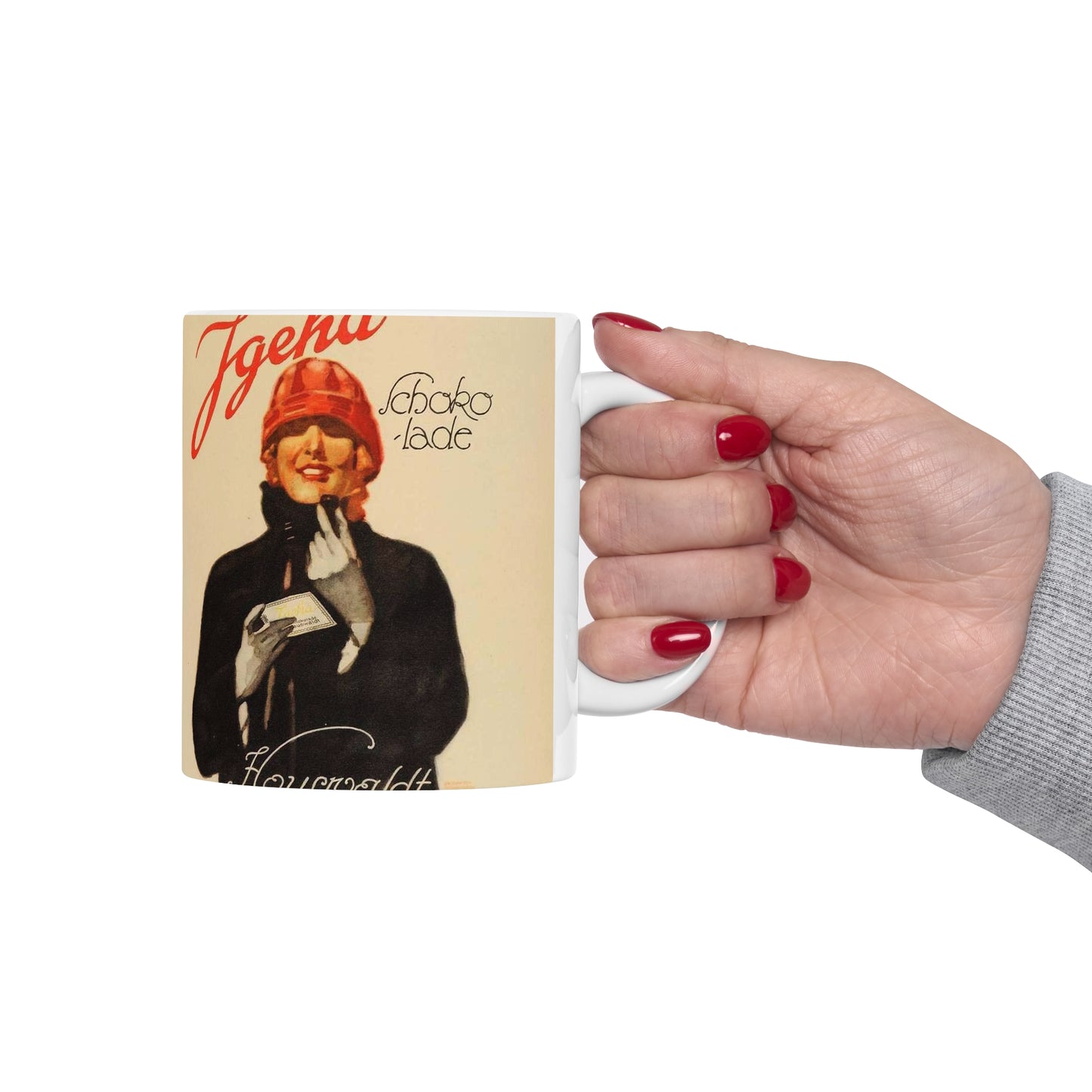 Ludwig Hohlwein - Igeha Schokolade, 1926 Beautiful Novelty Ceramic Coffee Mug 11oz