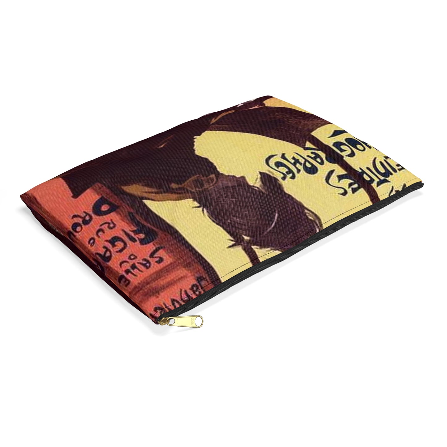 Affiche pour la "2e Exposition des Peintres-Lithographes". Large Organizer Pouch with Black Zipper