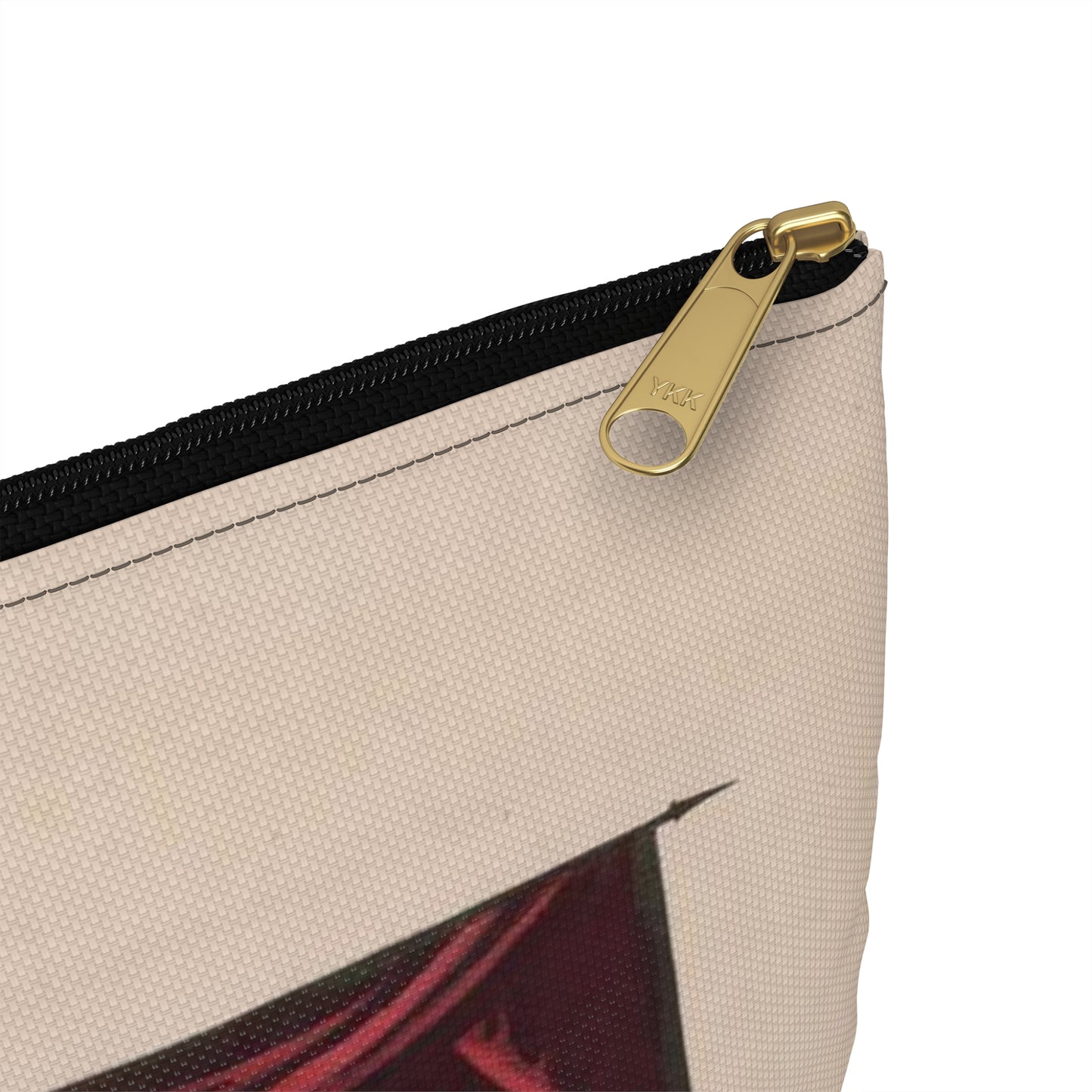 Grand, national, democratic banner - press onward - portraits from daguerreotype / lith. & pub. by N. Currier. Large Organizer Pouch with Black Zipper